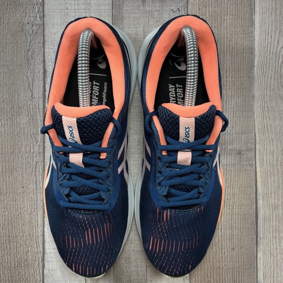 Asics GEL-Pulse 11 Women's Running Shoes Mako Blue Coral Size 8.5 1012A467 - Picture 4 of 11